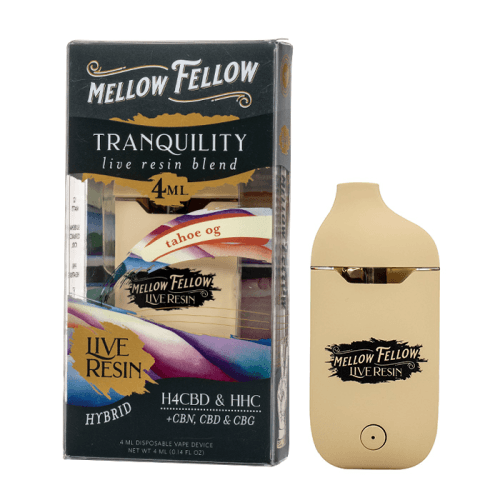 Mellow Fellow Tranquility Blend Live Resin 4G Disposable Vape