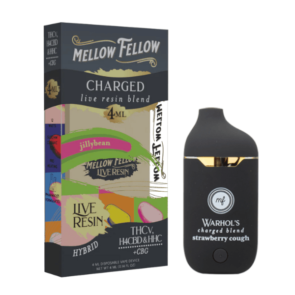 Mellow Fellow Charged Blend Live Resin 4G Disposable Vape