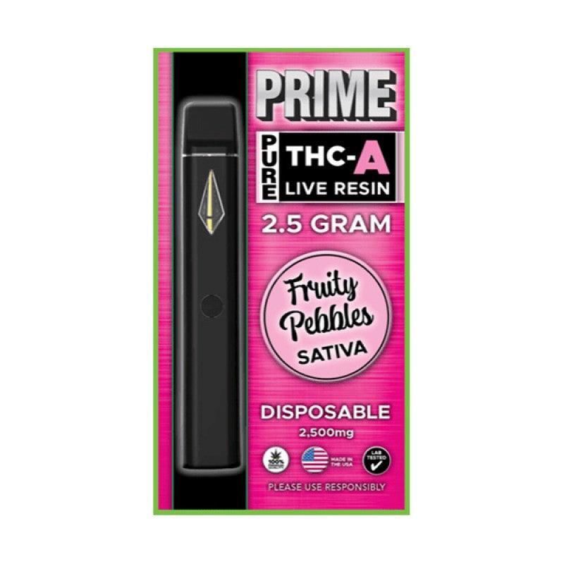 Prime THC-A Live Resin 2.5G Disposable Vape