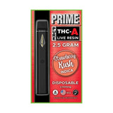 Prime THC-A Live Resin 2.5G Disposable Vape