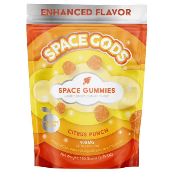 Space Gods Space Gummies THC/CBD 900mg Gummies