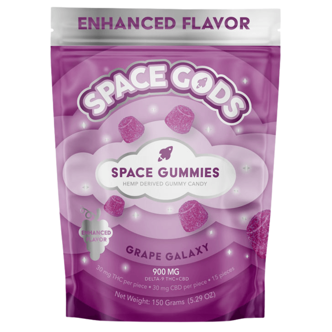 Space Gods Space Gummies THC/CBD 900mg Gummies