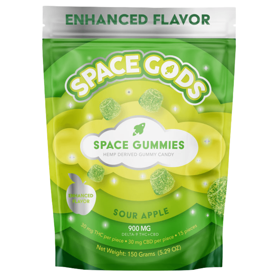 Space Gods Space Gummies THC/CBD 900mg Gummies