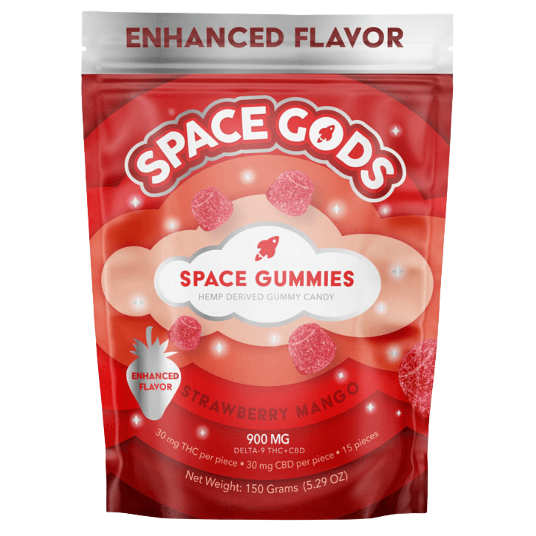 Space Gods Space Gummies THC/CBD 900mg Gummies