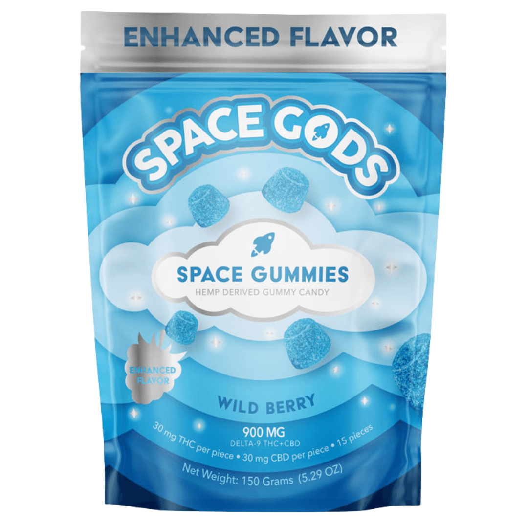 Space Gods Space Gummies THC/CBD 900mg Gummies