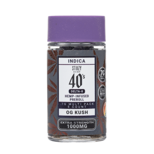 Stiiizy 40’s D8 3.5G Pre Roll Pack