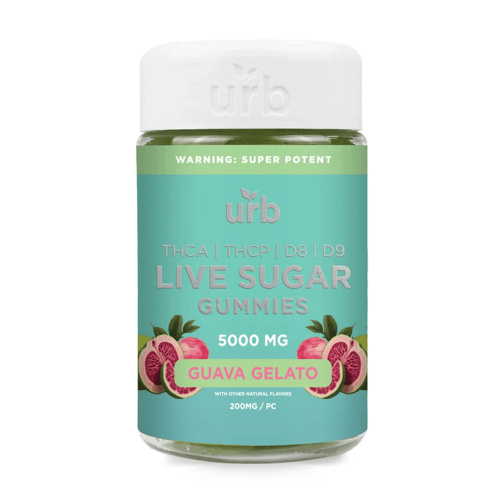 Urb THC-A Live Sugar 5000mg Gummies