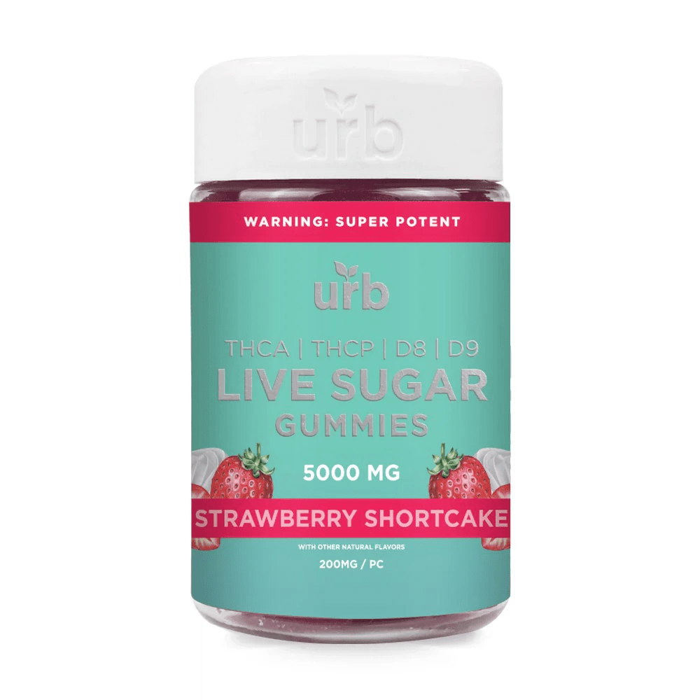 Urb THC-A Live Sugar 5000mg Gummies