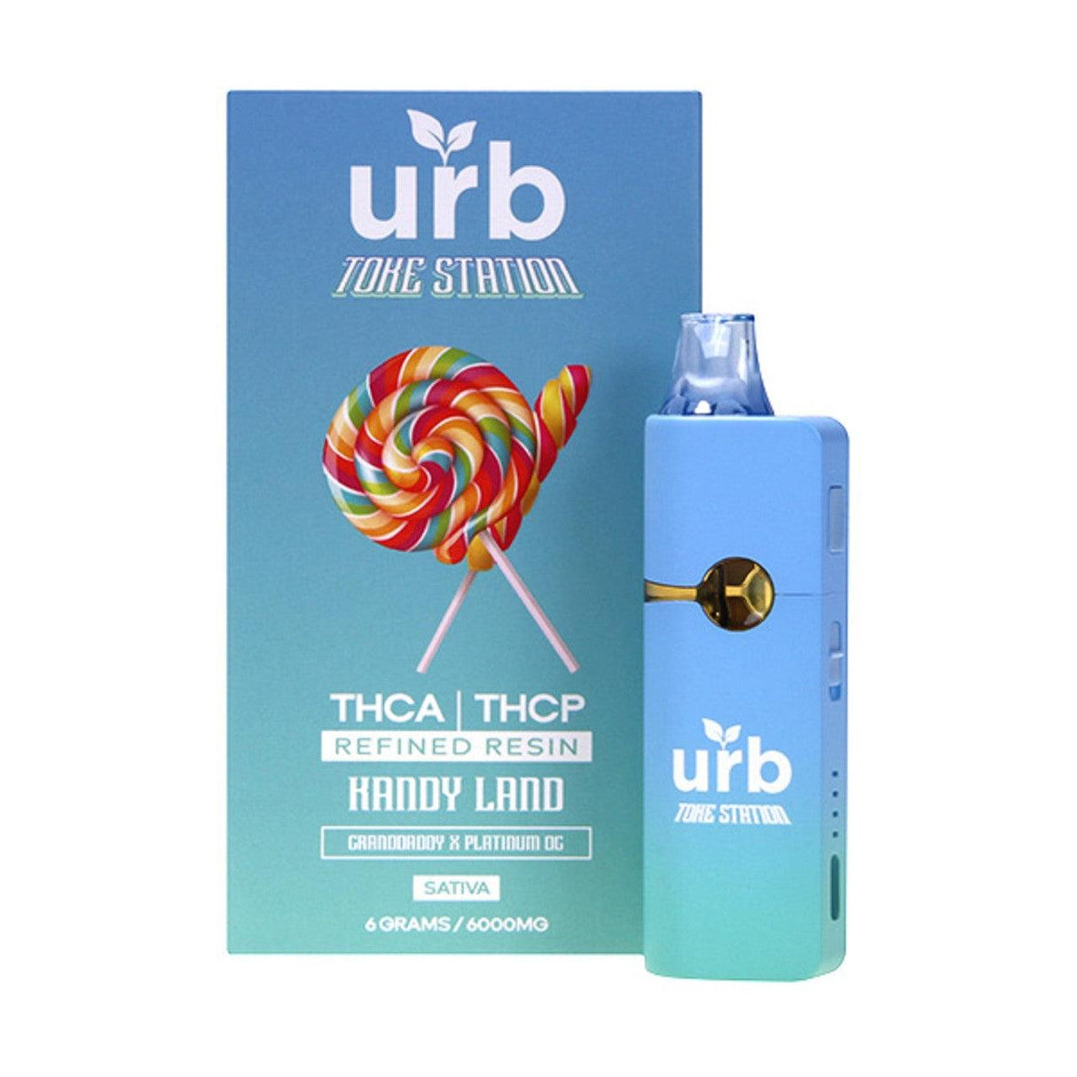 Urb Toke Station Refined Resin 6G Disposable Vape