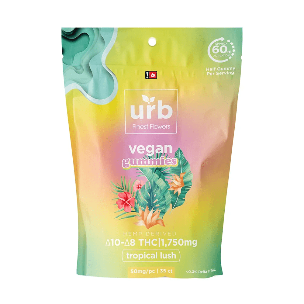 Urb D10/D8 Vegan 1750mg Gummies