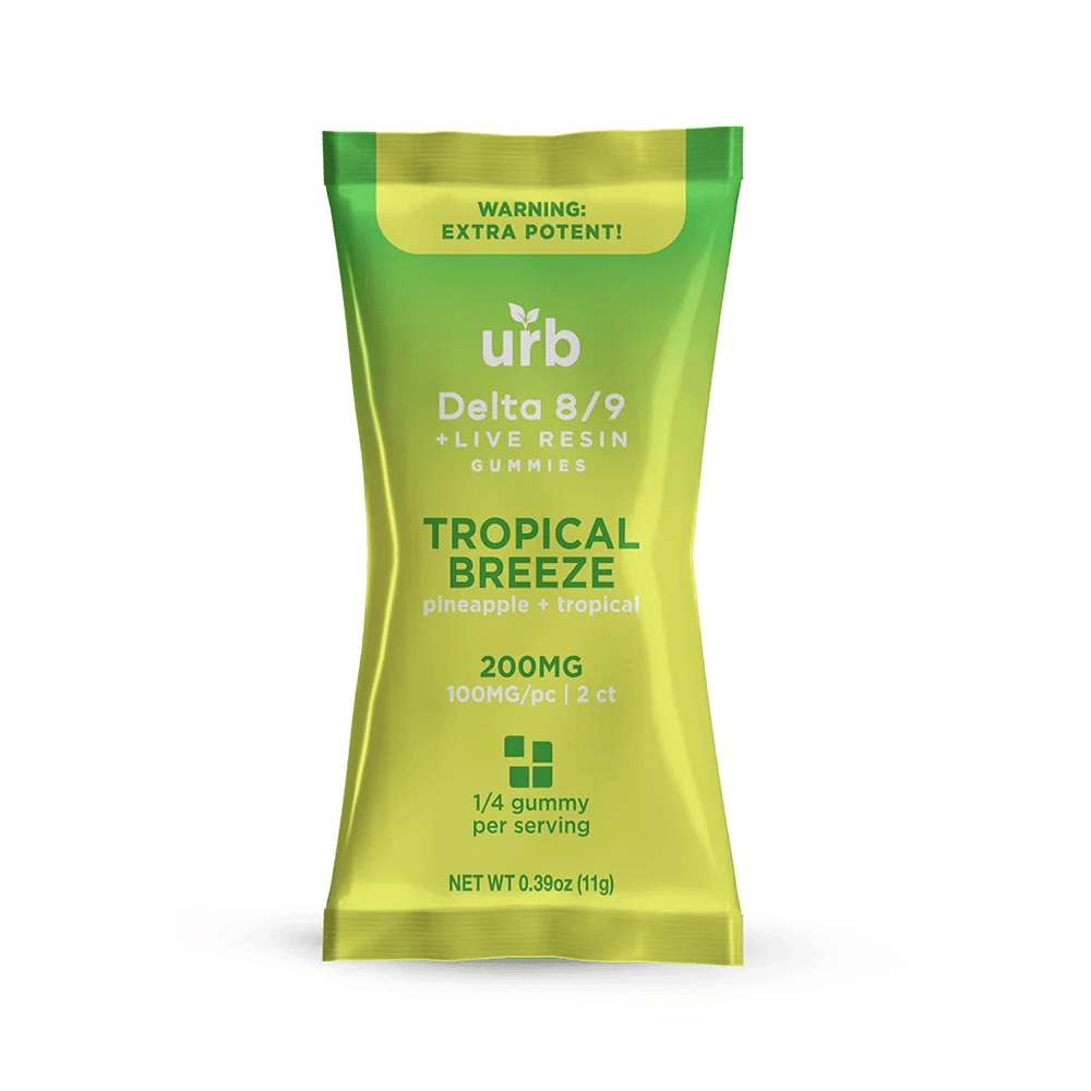 Urb D8/D9 Live Resin 200mg Gummies
