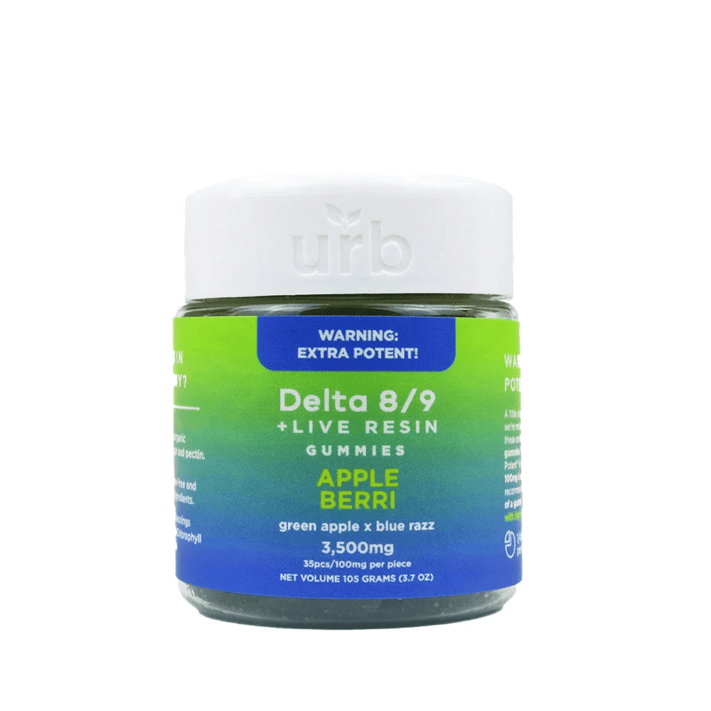 Urb D8/D9 High Potency 3500mg Gummies