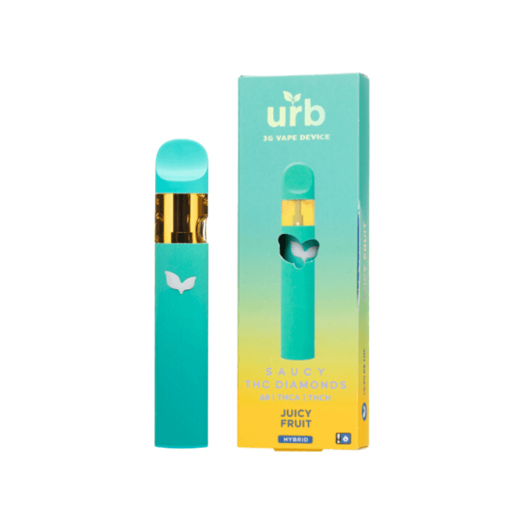 Urb Saucy Diamonds THC 3G Disposable Vape