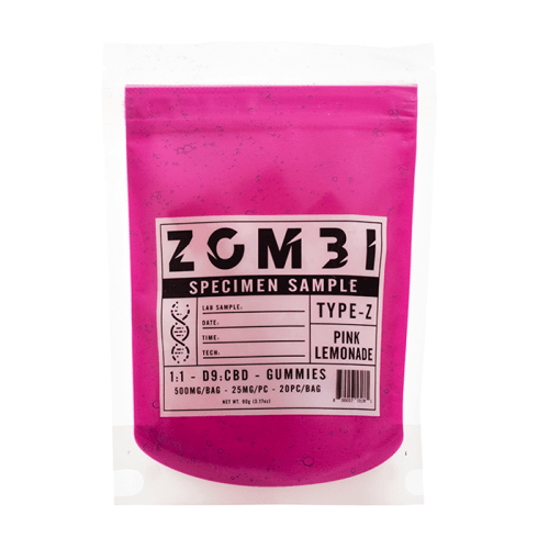 Zombi Specimen Sample Type-Z 500mg Gummies